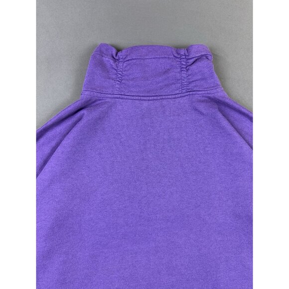 Rare Vintage Converse Magic Johnson Purple Yellow Sweater Lakers Zip Neck Medium - Picture 10 of 16